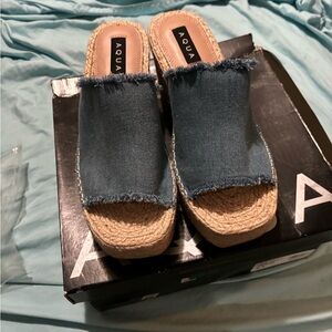 Women's Wheatley Espadrille Wedge Sandals size 9.5